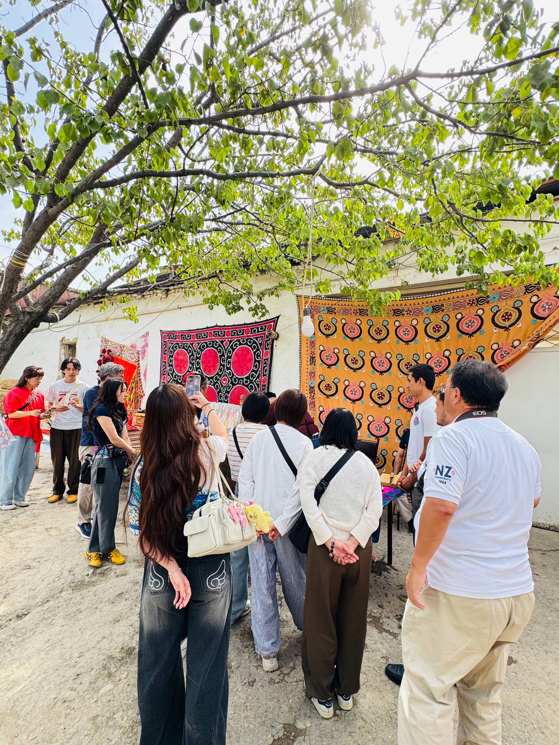 Traditional Uzbek Ethno Courtyard